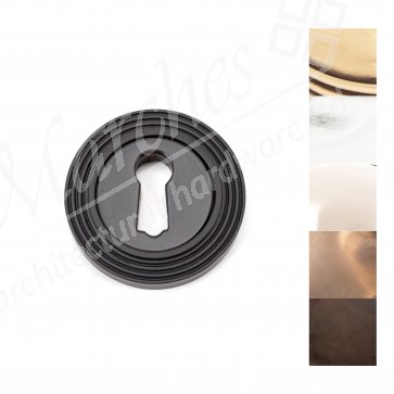 Round Escutcheon (Beehive) - Various Finishes