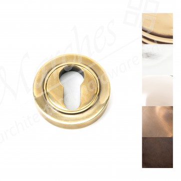 Round Euro Escutcheon (Plain) - Various Finishes