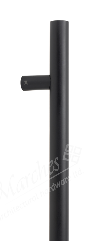 T Bar Handle 32mm Ø Matt Black SS (316) - Various Sizes & Types