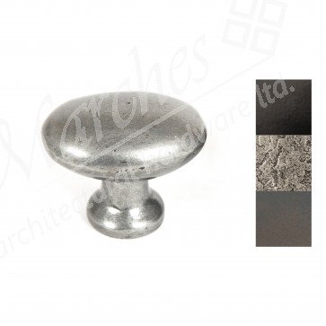 Oval Cabinet Knob - Various Finishes