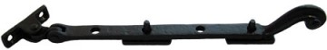 Kirkpatrick 857 Rose Head Casement Stay - Black - Various Sizes