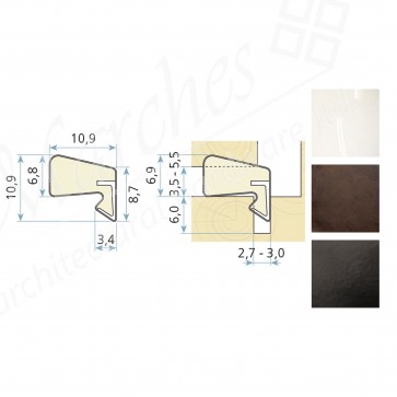 Schlegel - Aquamac 109 (Qlon QL 3011) Weatherseal - Various Lengths