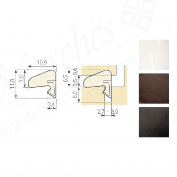 Schlegel - Aquamac 4846 (Qlon QL 3037) Weatherseal - 200m Roll