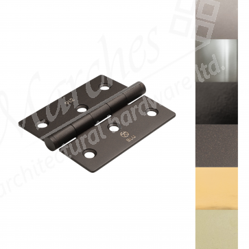 76 x 66 x 2mm Slim Knuckle Window Hinge - Various Finishes (Grade 316) (Each)