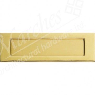 Letter Plate - Polished Brass