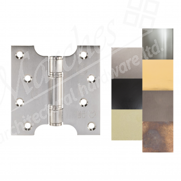 Eclipse 4"x2" Thrust Bearing Parliament Hinge (Pair) - Various Finishes