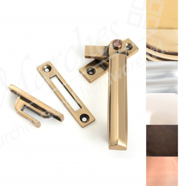 Locking Art Deco Fastener - RH - Various Finishes