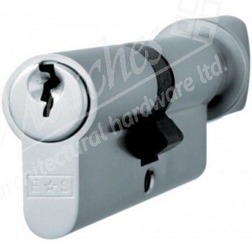 Thumbturn Euro Cylinder Keyed Alike - Satin Chrome