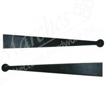 Handmade Hinge Fronts - Black Powder Coated