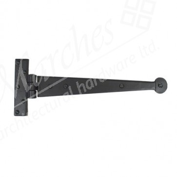 Handmade Tee Hinges (PR) - Black Powder Coated