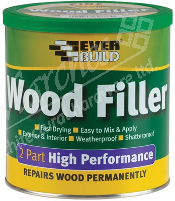Everbuild Stainable 2 Part Wood Filler - Various Colours