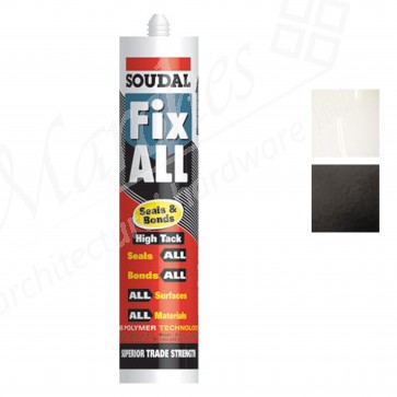 Fix All high tack seals and bonds sealant and adhesive - Various Colours