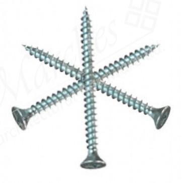 4.5mm (Gauge 9) Zinc Pozi Screws (length 17-55mm)