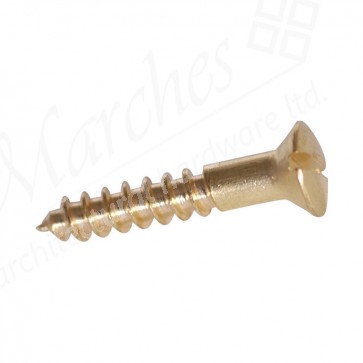 Raised Head Solid Brass Screws