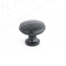 Beaten Cupboard Knob - Black