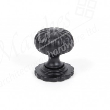 Cabinet Knob (with base) - Black