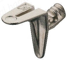 Shelf Support - Plug in - Nickel Plated (100)