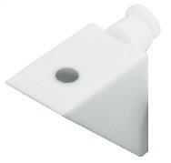 Shelf Support - Plastic White (100)