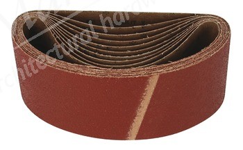 Mirka Hiolit X - Sanding Belts - Cloth -100 x 610mm - Various Grit (10 pieces)