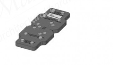 Centor E3 Drill Jig for E3 System Hinges