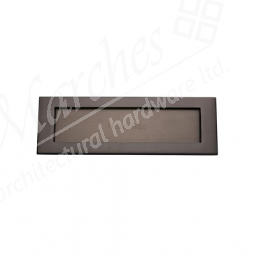 Letter Plate 254mm x 79mm - Matt Bronze