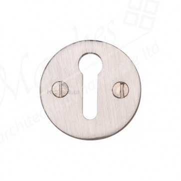 Round Open Escutcheon 32mm - Satin Nickel