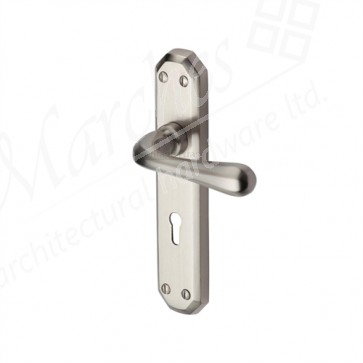Charlbury Lever Handle Sets - Satin Nickel