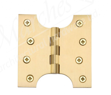 Parliament Hinges 4" x 2" x 4" Satin Brass (PR)