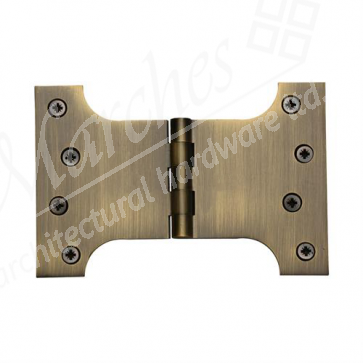 Parliament Hinges 4" x 4" x 6" Antique Brass (PR)