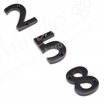 Numerals 0 to 9 - Aged Bronze