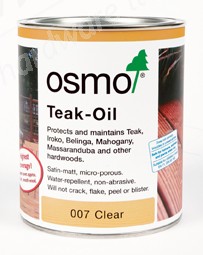 Osmo Teak Oil 0.75L Clear 007
