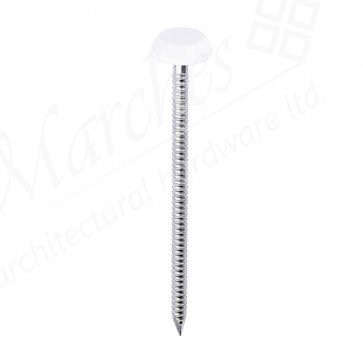Polymer Head Nails White - Various Sizes