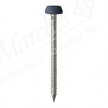 40mm Polymer Head Nails Anthracite Grey (250)