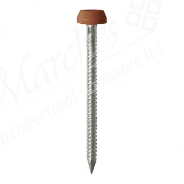 40mm Polymer Head Nails Brown (250)