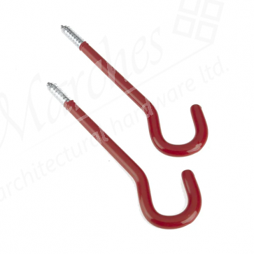 95mm Small Round Screw-In Hook (2 Pack) (10kg Max Load)