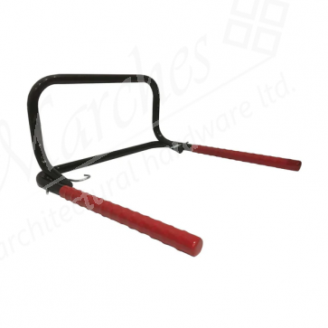 510 x 520mm Folding Bike Hook (300kg Max Load)