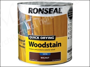 Ronseal Quick Drying Woodstain - Various Shades