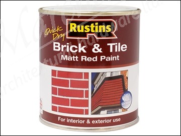 Quick Dry Brick & Tile Paint Matt Red