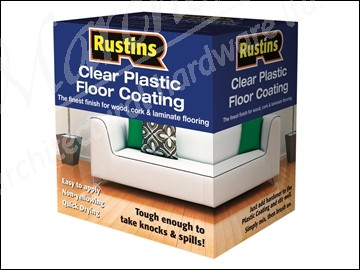 Rustins Clear Plastic Floor Coating Kit