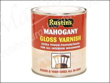 Rustins Polyurethane Varnish & Stain - Clear