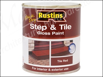 Quick Dry Step & Tile Paint Gloss Red