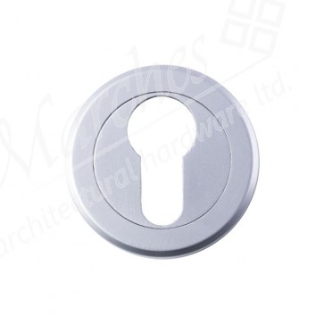 Serozzetta Euro Profile Escutcheon - Satin Chrome