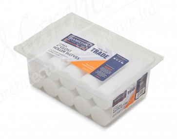 Hamilton Trade -  4" Gloss Mini Rollers (Pack of 10) 