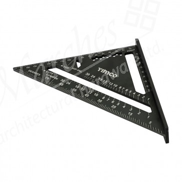 Timco 170mm Aluminium Rafter Square