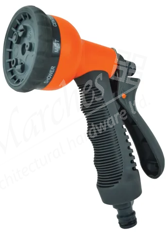 Faithfull 8 Pattern Adjustable Hose Spray Gun