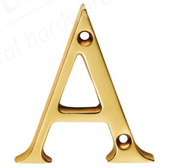 Carlisle - Letter A Polished Brass