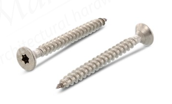 4.0 x 25mm Stainless Steel Countersunk Torx Head Screws (500)