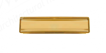 305 x 70mm UPVC Letterplate PVD Gold 