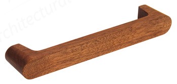 D Pull Handle, 182 - Walnut