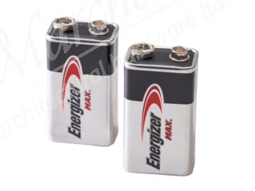 Energizer 9V Battery Twin Pack